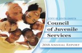 STATE OF SOUTH DAKOTA Council of Juvenile Services