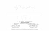 WTO dispute settlement procedure - NZIER