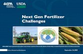 Next Gen Fertilizer Challenges