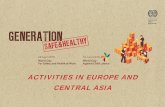 ACTIVITIES IN EUROPE AND CENTRAL ASIA