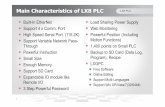Main Characteristics of Main Characteristics of LX8 LX8 ...