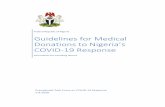 Guidelines for Medical Donations to Nigeria’s COVID-19 ...