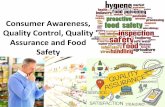 Consumer Awareness, Quality Control, Quality Assurance and ...