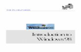 Introduction to Windows 98 -