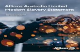 Allianz Australia Limited Modern Slavery Statement