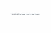 X400Twins Instruction - Drohnenstore24