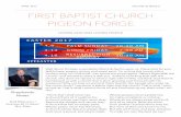FIRST BAPTIST CHURCH PIGEON FORGE - WordPress.com