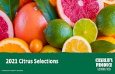 2021 Citrus Selections - Charlie's Produce