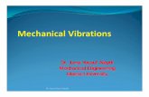 Mechanical Vibration Lecture 7 - Islamic University of Gaza