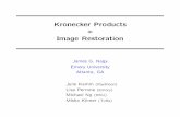 Kronecker Products Image Restoration - Emory University
