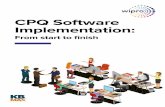 CPQ Software Implementation