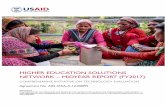 HIGHER EDUCATION SOLUTIONS NETWORK MIDYEAR REPORT …