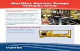 MariFlex Booster Pumps Hydraulic driven
