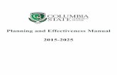 Strategic Planning Manual - Columbia State Community College