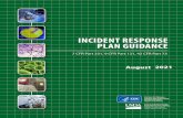 Incident Response Plan Guidance - select agents