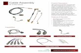 Cable Assembly Product Description