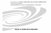 Operations and Installation Guide: CHV-TSTAT & CHV-THSTAT