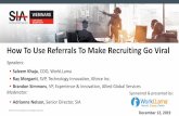 How To Use Referrals To Make Recruiting Go Viral