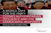 A WORLD SAFE FOR THE PARTY CHINA’S AUTHORITARIAN INFLUENCE ...