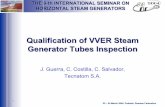 Qualification of VVER Steam Generator Tubes Inspection