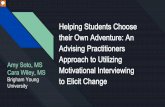 Helping Students Choose their Own Adventure: An Advising ...