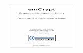 emCrypt User Guide & Reference Manual