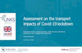 Assessment on the transport impacts of Covid-19lockdown