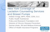 New YorkYS Medicaid New New York Coverage of Lactation Counseling Services and Breast Pumps