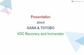 GANA & TOYOBO VOC Recovery and Incinerator