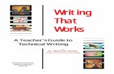 A Teacher's Guide to Technical Writing - Kansas State Department