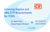Licensing Regime and AML/CTF Requirments for TCSPs