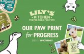 OUR PAW PRINT PROGRESS - Lily's Kitchen | Lily's Kitchen
