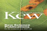 KEW SCIENCE PUBLICATIONS