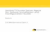 Veritas ClusterServerAgent for Sybase Installation and ...