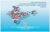 Millennium Development Goals: India Country Report 2005 - Unicef