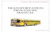 Transportation Procedure Manual