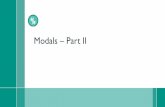 Modals Part II - Best 1-to-1 Online English Speaking Course