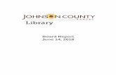 Board Report June 14, 2018 - Johnson County Library