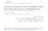 Equity Investments in Pass-Through Entities: Investment ...
