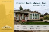 investor.cavco.com Cavco Industries, Inc.