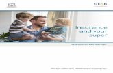 Insurance and your super brochure