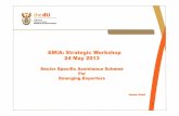 EMIA: Strategic Workshop 24 May 2013