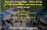 Test your knowledge - What brings people downtown and what ...
