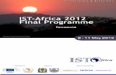 IST-Africa 2012 Final Programme