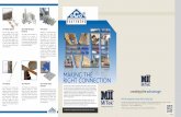 MAKING THE RIGHT CONNECTION - MiTek South Africa