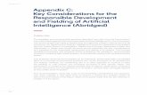 APPENDIX Appendix C: Key Considerations for the ...