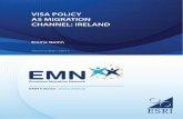 VISA POLICY AS MIGRATION CHANNEL: IRELAND - Emn.ie