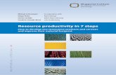 Resource productivity in 7 steps - Trifolium