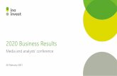 2020 Business Results - report.ina-invest.com