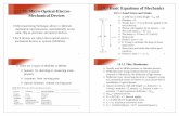 19.1 Basic Equations of Mechanics 19. Micro-Optical